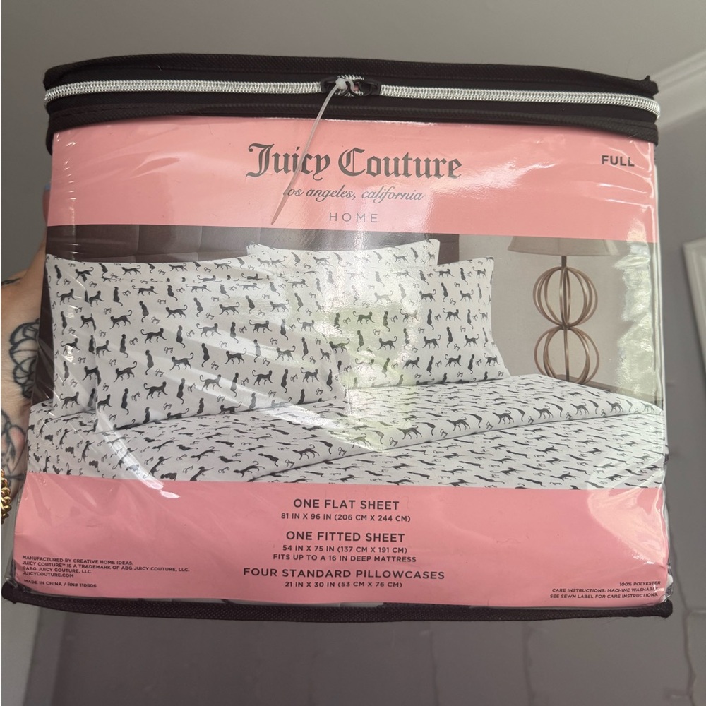 Juicy Couture Full Bedding Set